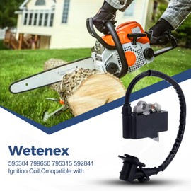 MS311 MS391 Ignition Coil for Sthil MS311 MS391 MS391 MS311Z MS391Z Chainsaw Replaces 1140 400 1303 1140 1305 B