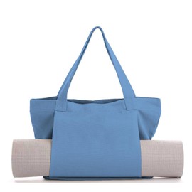 Noaya Yoga Mat Bag - Durable Sport Gym Bag Womens, Large Capacity Yoga Bag, Easy Placement of Thick Yoga Mat, Can Accommodate Other Things, Essential Items for Womens Gym Set, Blue