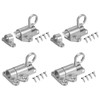M METERXITY 4-Pack Self-Closing Latch Aluminum Alloy Automatic Window Sliding
