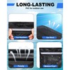 PLOZANO Closable Boat Storage Bag with Lid, Reflective Strong Adhesive