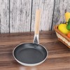 Black Non Stick Pan Household Frying Pan Portable Cooking Pan