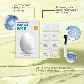 Zombie Facial Mask, Mascarilla hidratante profunda, hidratación facial compacta, reparación suave de la mascarilla para el cuidado de la piel,...     