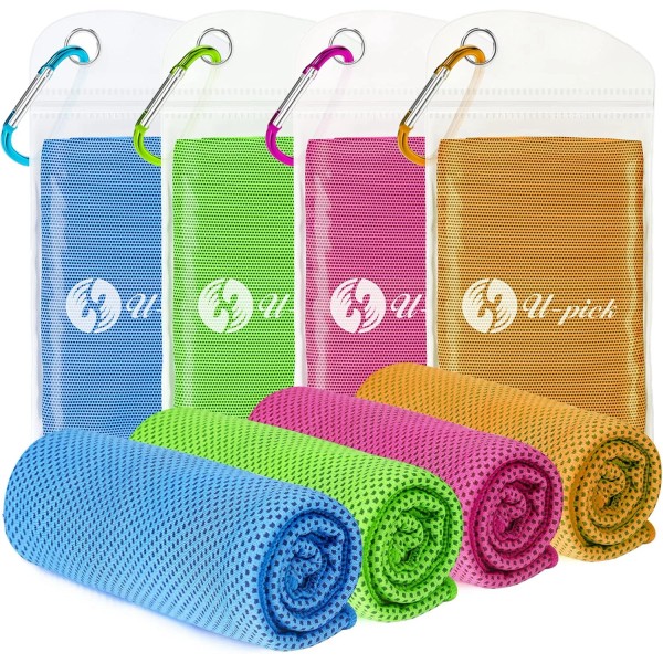 CM Ltd Co. Cooling Towels 40x12 Soft Breathable Ice Towel