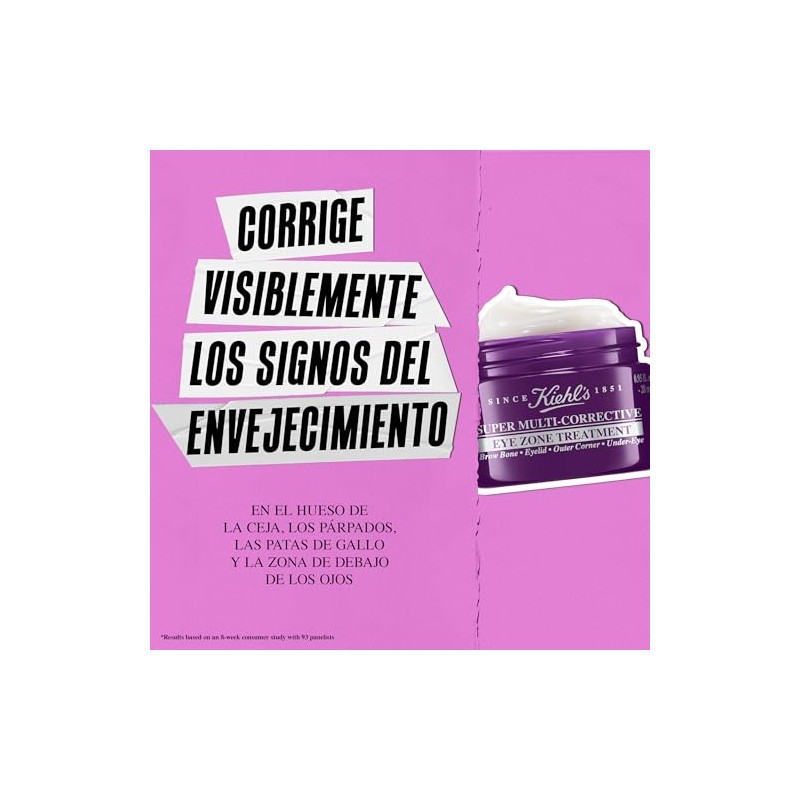 Kiehl's Super Multi-Corrective Eye Treatment, Crema de Ojos Multi Correctora,