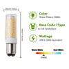 Edearkar 10W BA15D LED Light Bulb (100W Halogen Equivalent), Warm