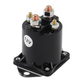 TXRXIZ Golf Cart Solenoid 12V Solenoid Relay Compatible with Club Car DS & Precedent 1984-up Gas Golf Cart 4 Terminal Starter Relay Replaces Part Number 1013609 435-154 1012275 1117 LPL6003