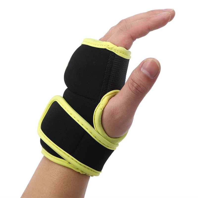 Sport Unisex Half Finger Weighted Gloves Sandbag Wrist Guard Equipment