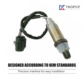 TKOPCP Upstream & Downstream O2 Oxygen Sensor 234-4076 234-4078 Compatible with Chrysler 300M Concorde Sebring Dodge Dakota Durango Intrepid Stratus Jeep Grand Cherokee Wrangler