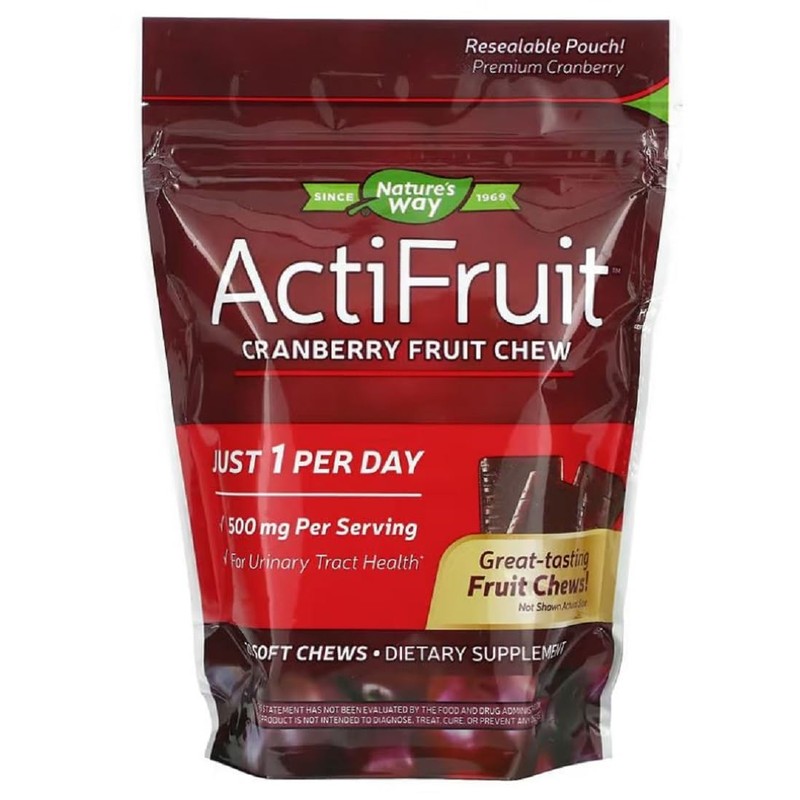 Enzymatic Therapy ActiFruit™ Cranberry Supplement with Cran-Max - 20 Soft