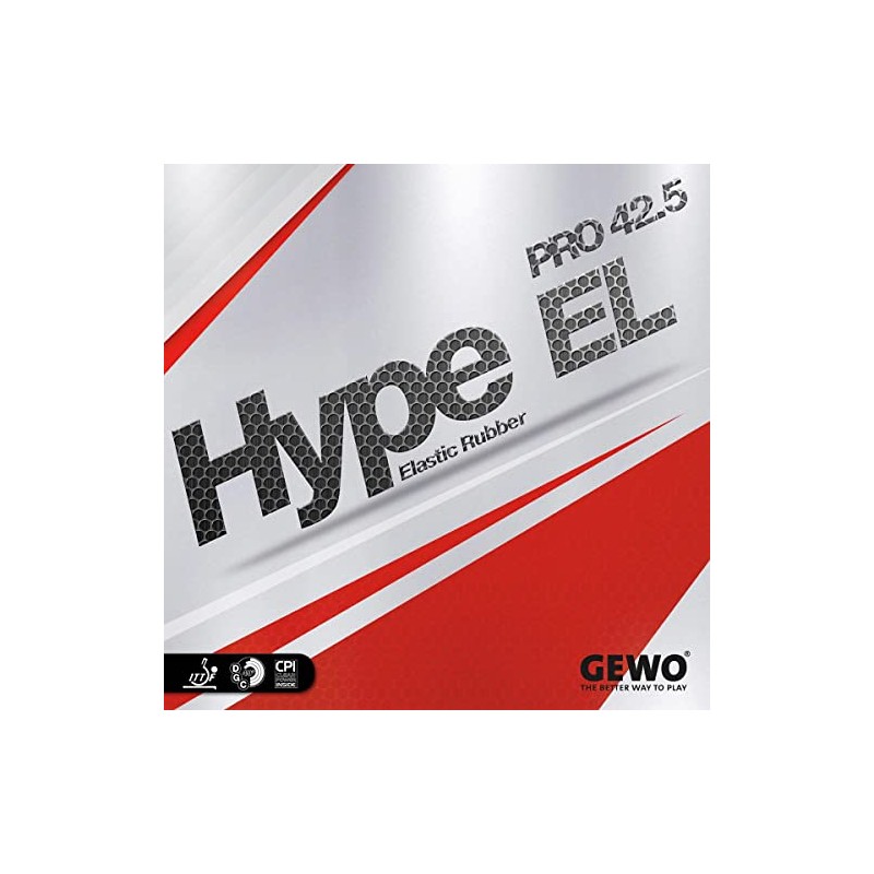 GEWO Rubber Hype EL Pro 42.5, options 1,9 mm, black