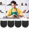 IANFAN 2 Pairs Shoe Repair Rubber Heels, Anti-Slip shoe heel