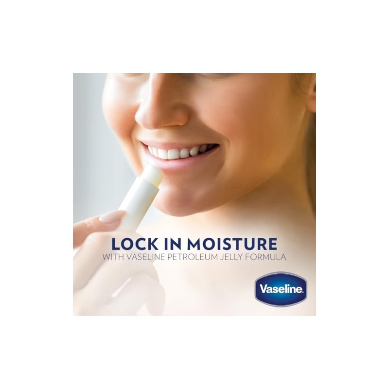 Lip Therapy Original Petroleum Jelly by Vaseline for Women -