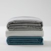 JAJU [JAJU] Cotton Washing Pigment Reversible Pad_SS_Teal Blue