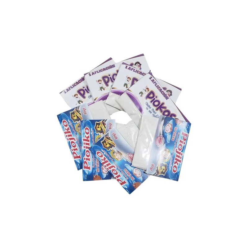 Tratamiento Pak C/4 Sobres Para Eliminar Piojos Y Liendres