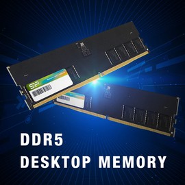 Silicon Power DDR5 16GB 4800MHz (PC5-38400) CL40 1.1V 288-Pin UDIMM Desktop PC Computer RAM Memory Module