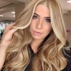 Synthetic Wig Brown Curly Wavy Wig Long Hairpiece