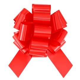 jefyghe Big Bows 12 Inch Red Dark Green Bows for Gift Wrapping Car Decorated Birthday Party Christmas Gift and Valentine's Day Decorations