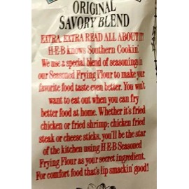 HEB The Baker's Scoop Seasoned Frying Flour 3.5 Lb (Pack of 2)