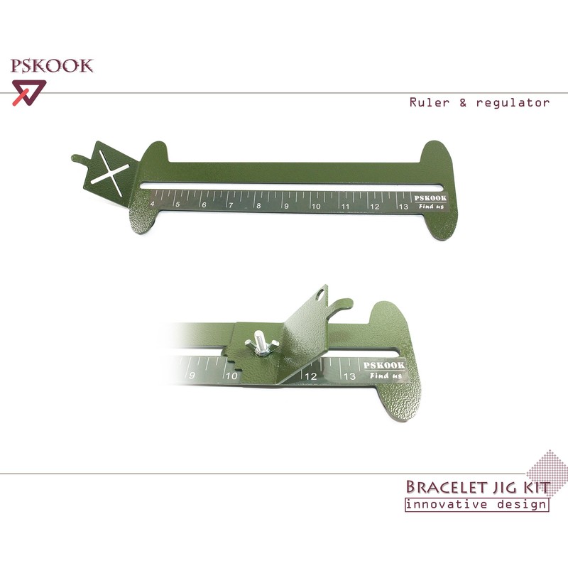 PSKOOK Paracord Knitting Machine, Metal Tool, Weaving Machine, DIY Tool,