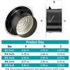 HG POWER 6 Inch Soffit Vent，Round Air Vent Cover with