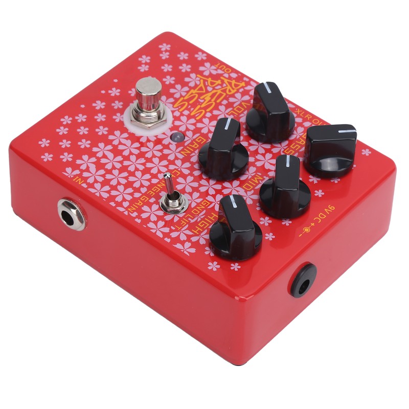 Bass Guitar Effects Pedal Driver with DI Tube Amplifier XLR