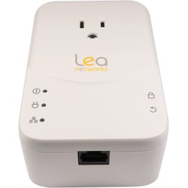 LEA Networks NetPower1800 PoE/PLC + NetSocket1800 PLC Kit. HPAV2 PLC Ethernet Over Powerline Adapter and 30W PoE with Built-in HPAV2 PLC Communications