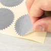 MaxMark 1.75" Self Adhesive Glossy Silver Seal Labels for Certificates,