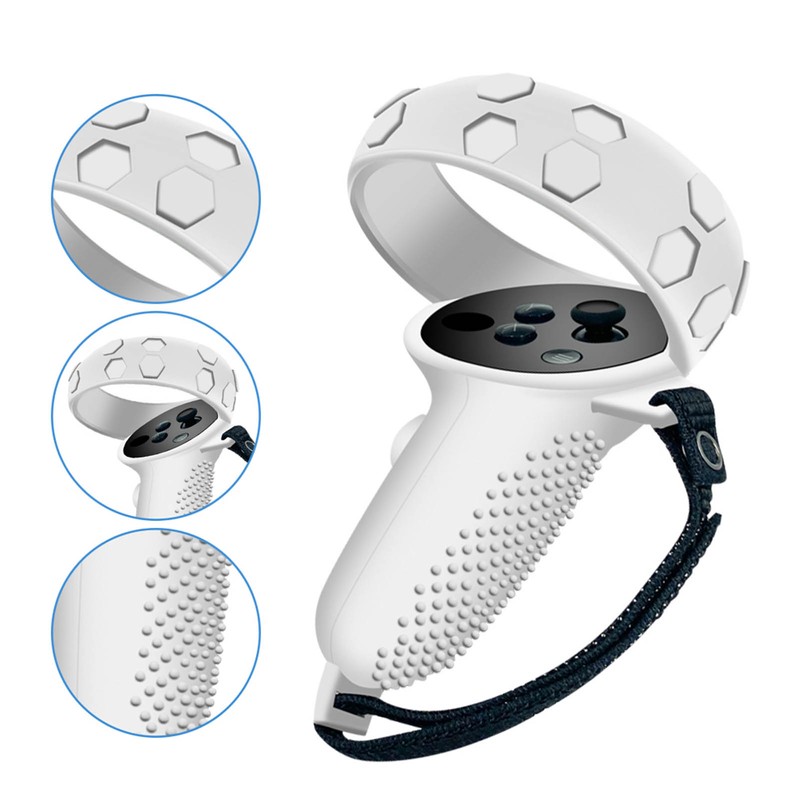 Controller Grip Cover Silicone VR Handle Protective Sleeve Anti Throw