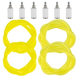 Hypersky 530069216 Fuel Line Hose 3/32" X 3/16" 0.08" X 0.14" with Fuel Filter 530069216 530069247 for Poulan Craftman Sting Trimmer Chainsaw Blower Small Engine Weedeater