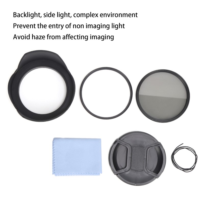 6 in 1 Camera UV CPL Lens Filter Kit with