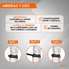 2 Rodilleras Deportiva Compresión Meniscos Rótula Ortopédica