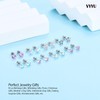 VYYU Cute Star Earrings for Girls Women - Hypoallergenic Titanium