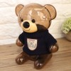 Children Coin Piggy Bank Money Box Cartoon Clothes Bear Plastic