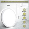 Smanu LED Ceiling Light Dimmable with Remote Control, 18 W