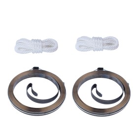 Mtanlo Honda GX160 GX200 GX120 168F 170F Engine Start Spring with Recall 28442-ZH8-003 Diameter 55cm Start Spring with Recall (4pcs)