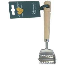 Ravioli Pasta/Teig Stempel Cutter Roller – Zigzag quadratische Form 6 x 6 cm