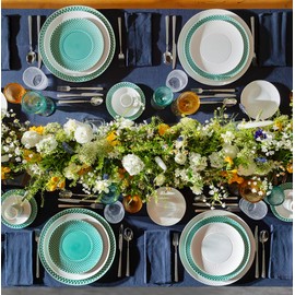 Vista Alegre Bicos Porcelain Large Oval Serving Platter 16-Inch