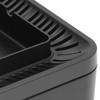 Smokeless Ashtray Gray Home Office Desktop USB Charging Large Air
