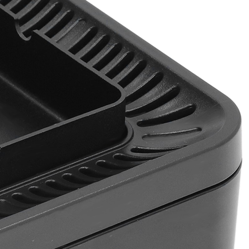 Smokeless Ashtray Gray Home Office Desktop USB Charging Large Air