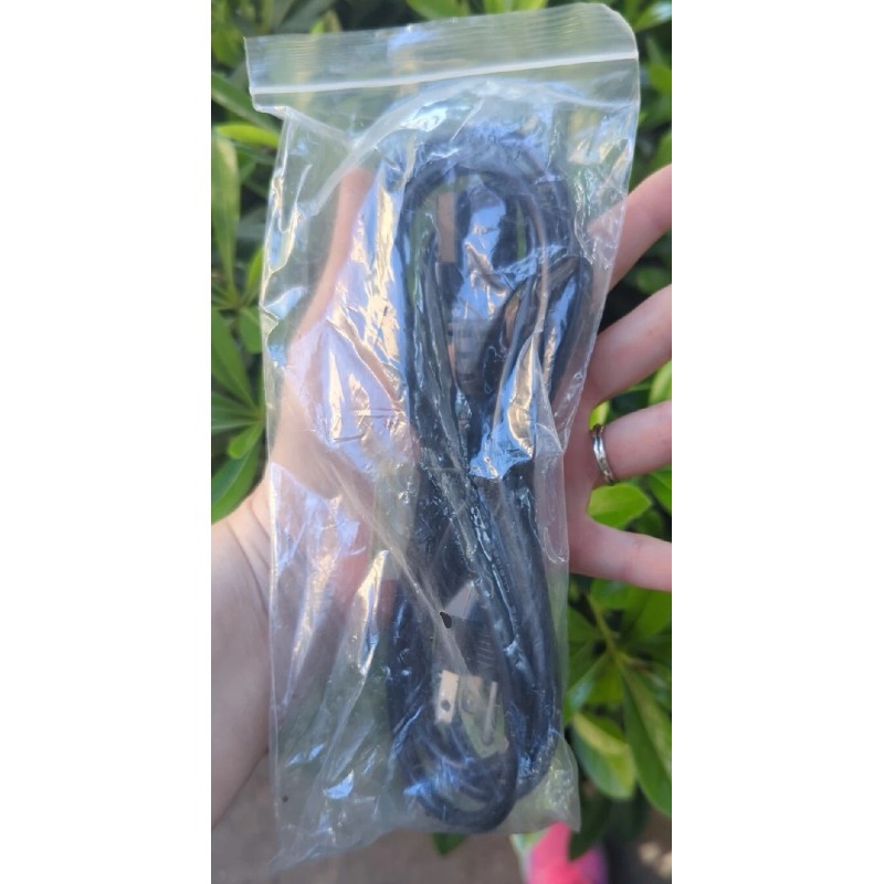 Longwell 6 FT Computer AC Power Cable 18 AWGX3C PSU