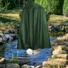 Garden Fountain Statue Protective Cover Silver Coated Oxford Cloth Waterproof