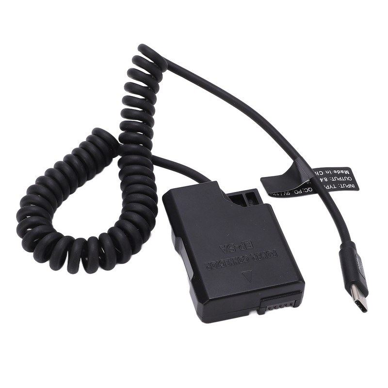 Type C Power Adapter DC Coupler ENEL14 Full Decoding Dummy