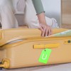 PATIKIL Initial Luggage Tags, 2 Pcs Silicone Suitcase Tag Identifier