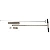 HQHAOTWU Soil Sampler Probe with Foot Pedal 304 Stainless Steel