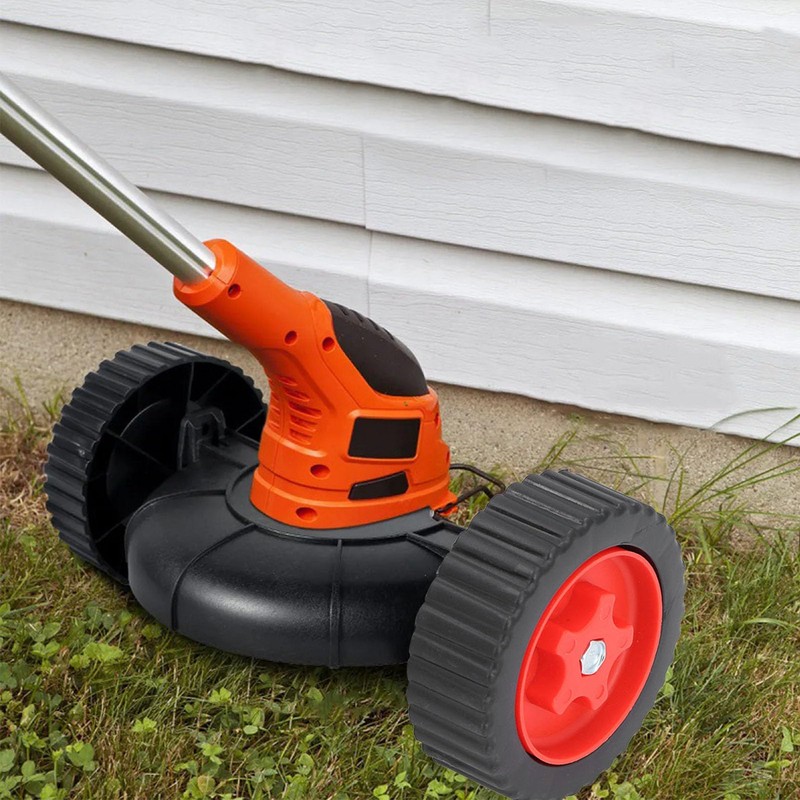 Weed Trimmer Support Wheel, Universal Trimmer Auxiliary Wheel, Grass Trimmer