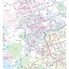 Austin Regional Area Major Arterial Wall Map 42" W x