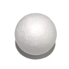 Pro Bamboo Kitchen 50pcs White Process Foam Polystyrene Spheres 1-1/2" Solid White Foam Ball for Arts and Crafts, Sculpture and Modeling