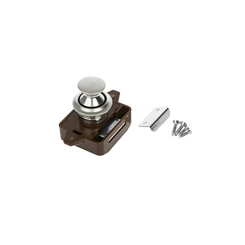 Push Button Catch Lock Cabinet Door, MACHSWON Door Lock with
