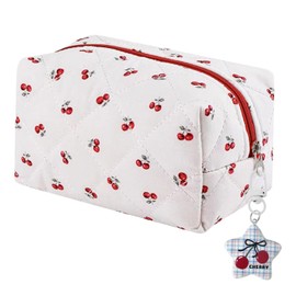 1 Cute Makeup Bag and 1 Star Hanging Decoration, Portable Storage Bag, Large-Capacity Storage Bag, Travel Accessories.