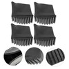 WOONEKY Replacement Ladder Pad Set 4pcs Rubber Cover for Ladder